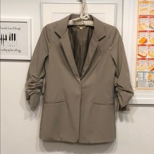 Elizabeth & James size 0 chino 3/4 sleeve blazer